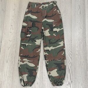 Topshop Camouflage Cargo Pants